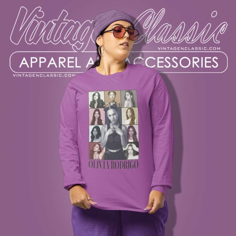 Olivia Rodrigo The Eras Tour Long Sleeve Tee Olivia Rodrigo The Eras Tour Long Sleeve Tee
