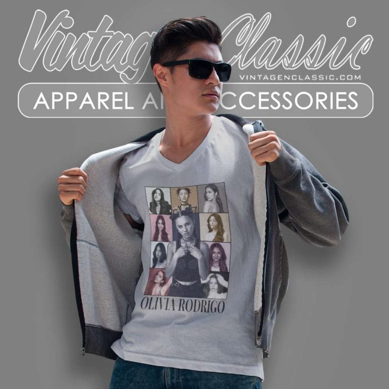 Olivia Rodrigo The Eras Tour V Neck TShirt Olivia Rodrigo The Eras Tour V Neck TShirt