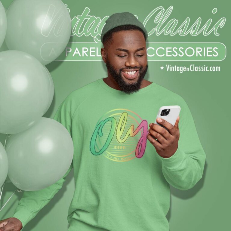 Olympia Beer Its The Water Sweatshirt Olympia Beer Its The Water Sweatshirt