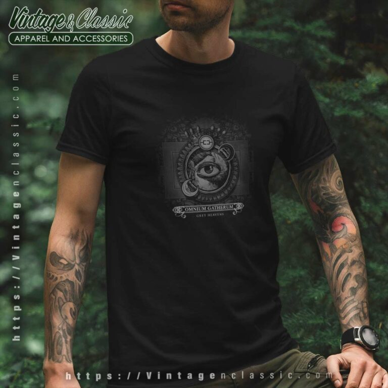 Omnium Gatherum Shirt Grey Heavens T Shirt Omnium Gatherum Shirt Grey Heavens T Shirt