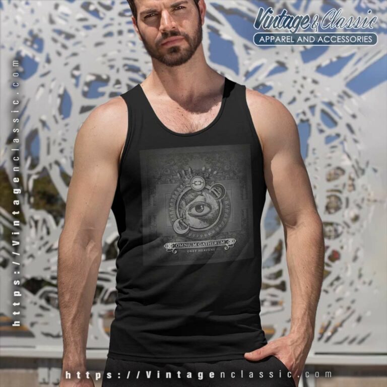 Omnium Gatherum Shirt Grey Heavens Tank Top Racerback Omnium Gatherum Shirt Grey Heavens Tank Top Racerback