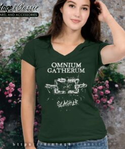 Omnium Gatherum Shirt Slasher V Neck TShirt