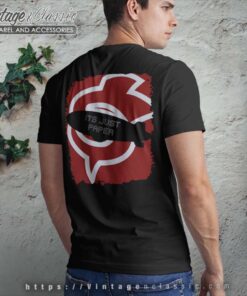 Ondgas Black The World Is Yours It’s Just Paper Ijp Shirt