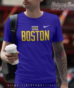 One Boston Shirts Honor Of One Boston Day Anniversary T Shirt