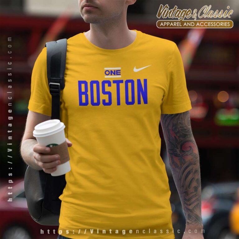 One Boston Shirts One Boston Day Gold T Shirt One Boston Shirts One Boston Day Gold T Shirt