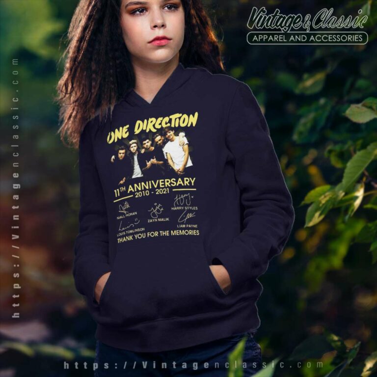 One Direction 11th Anniversary Hoodie One Direction 11th Anniversary Hoodie