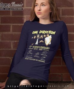One Direction 11th Anniversary Long Sleeve Tee