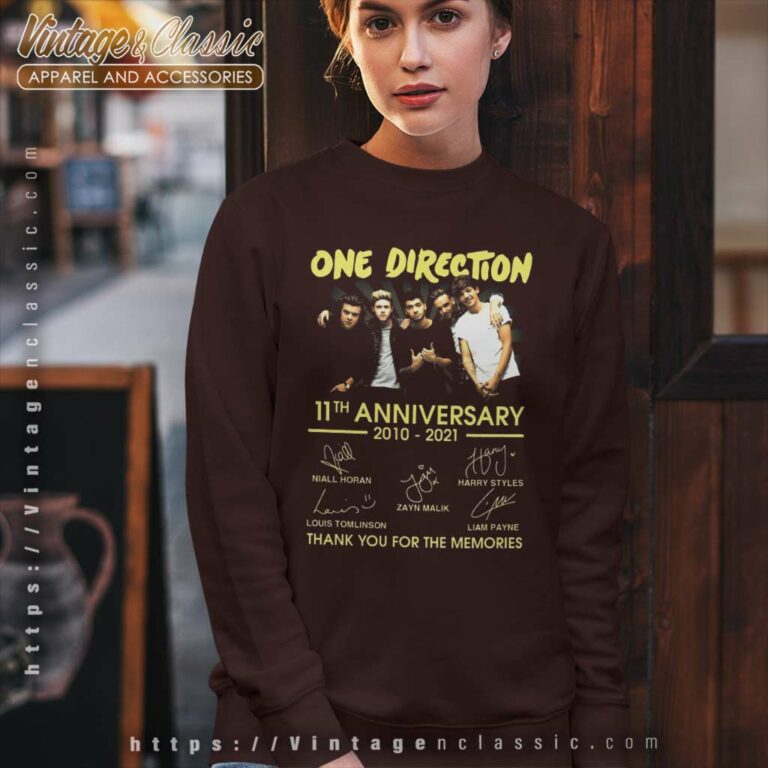 One Direction 11th Anniversary Sweatshirt One Direction 11th Anniversary Sweatshirt