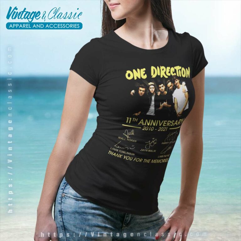 One Direction 11th Anniversary Women TShirt One Direction 11th Anniversary Women TShirt