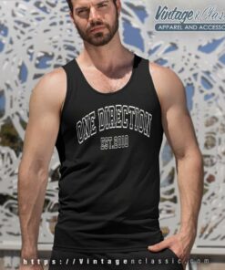 One Direction Logo Band Shirt Tank Top Racerback