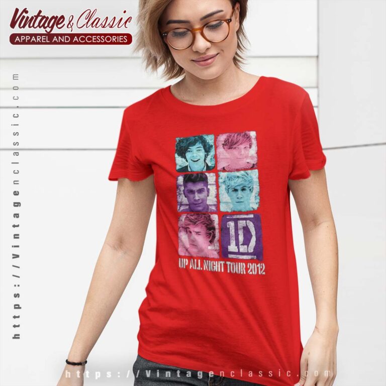 One Direction Up All Night Tour 2012 Tshirt Women One Direction Up All Night Tour 2012 Tshirt Women