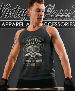 One Eyed Willys Pirate Rum Tank Top Racerback