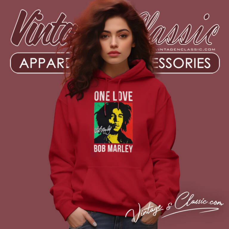 One Love Bob Marley 2024 Signature Hoodie One Love Bob Marley 2024 Signature Hoodie