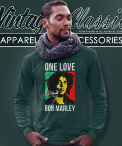 One Love Bob Marley 2024 Signature Long Sleeve Tee