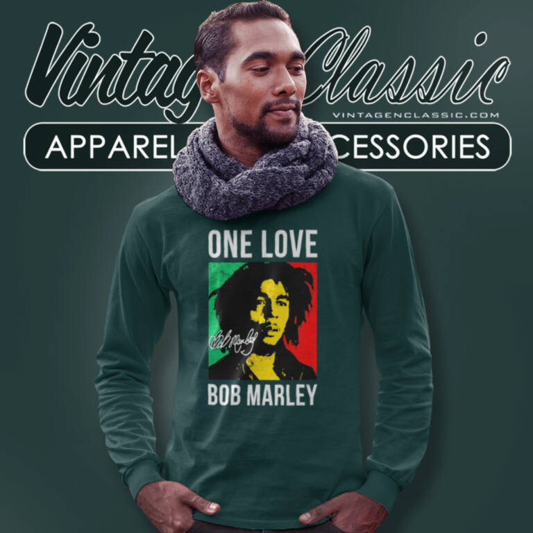 One Love Bob Marley 2024 Signature Long Sleeve Tee One Love Bob Marley 2024 Signature Long Sleeve Tee