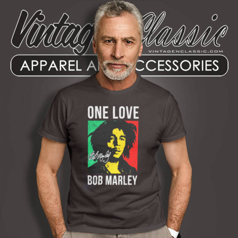 One Love Bob Marley 2024 Signature T Shirt One Love Bob Marley 2024 Signature T Shirt