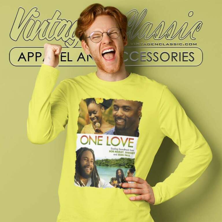 One Love Bob Marley Shaggy Sean Paul Long Sleeve Tee One Love Bob Marley Shaggy Sean Paul Long Sleeve Tee