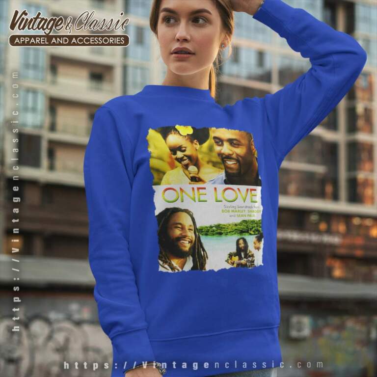 One Love Bob Marley Shaggy Sean Paul Sweatshirt One Love Bob Marley Shaggy Sean Paul Sweatshirt