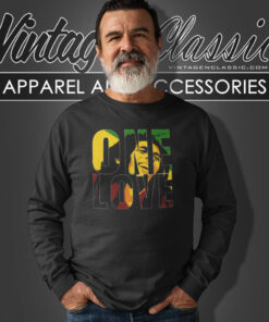 One Love Movie Bob Marley Long Sleeve Tee