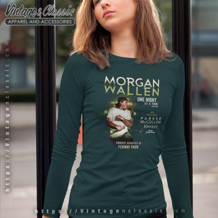 One Night At A Time Tour Morgan Wallen Long Sleeve Tee One Night At A Time Tour Morgan Wallen Long Sleeve Tee