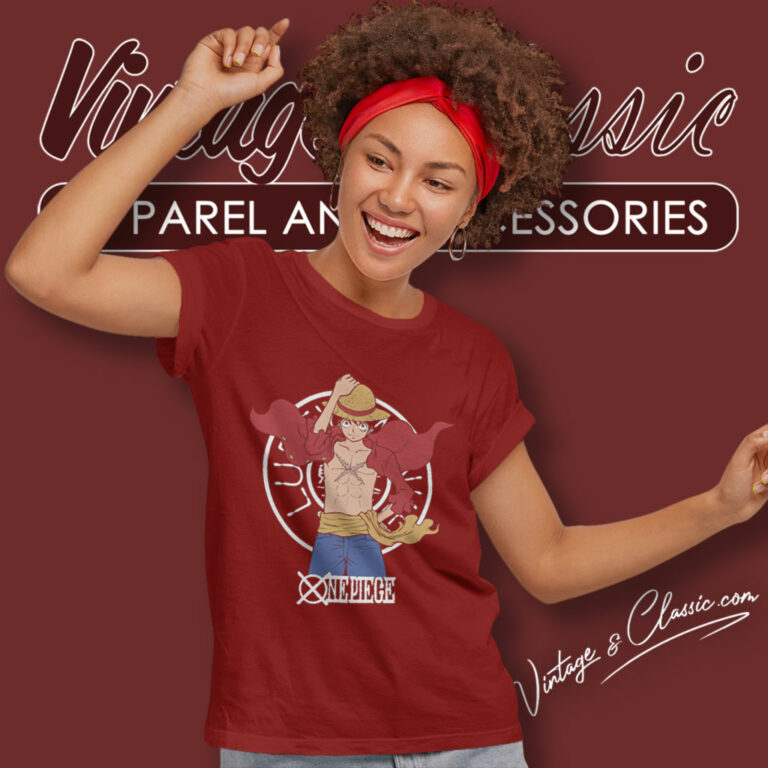 One Piece Luffy New World Women T Shirt One Piece Luffy New World Women T Shirt