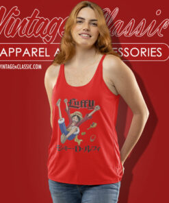 One Piece Monkey Dluffy Tank Top Racerback