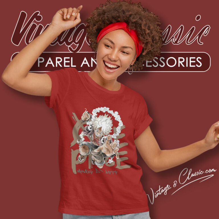 One Piece Shirt Monkey Dluffy Women T Shirt One Piece Shirt Monkey Dluffy Women T Shirt