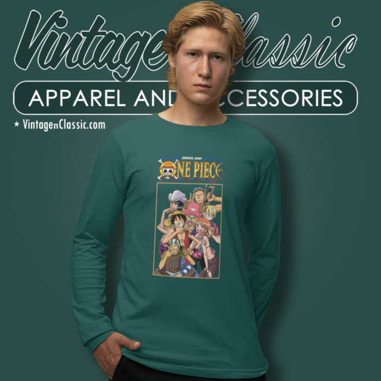 One Piece Shonen Jump Anime Long Sleeve Tee One Piece Shonen Jump Anime Long Sleeve Tee