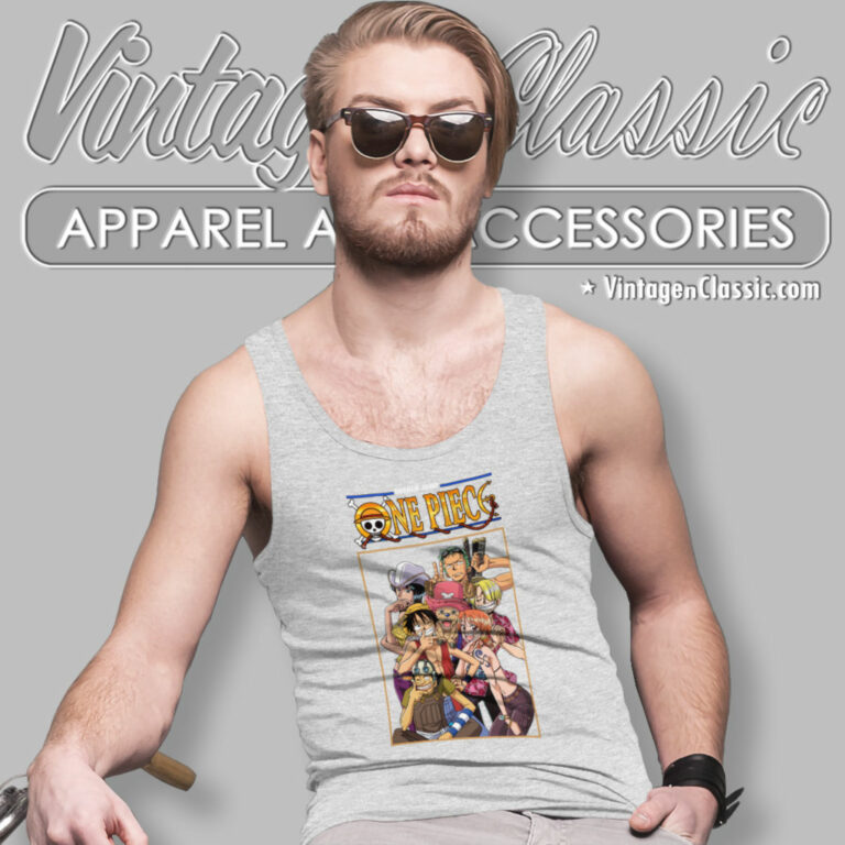 One Piece Shonen Jump Anime Tank Top Racerback One Piece Shonen Jump Anime Tank Top Racerback