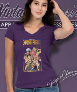 One Piece Shonen Jump Anime V Neck TShirt