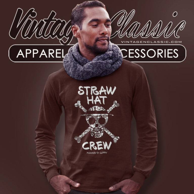 One Piece Straw Hat Crew Long Sleeve Tee One Piece Straw Hat Crew Long Sleeve Tee