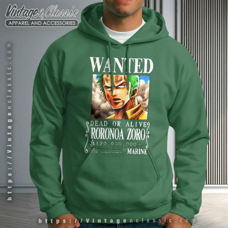 One Piece Zoro Wanted One Piece Zoro Wanted Hoodie One Piece Zoro Wanted One Piece Zoro Wanted Hoodie