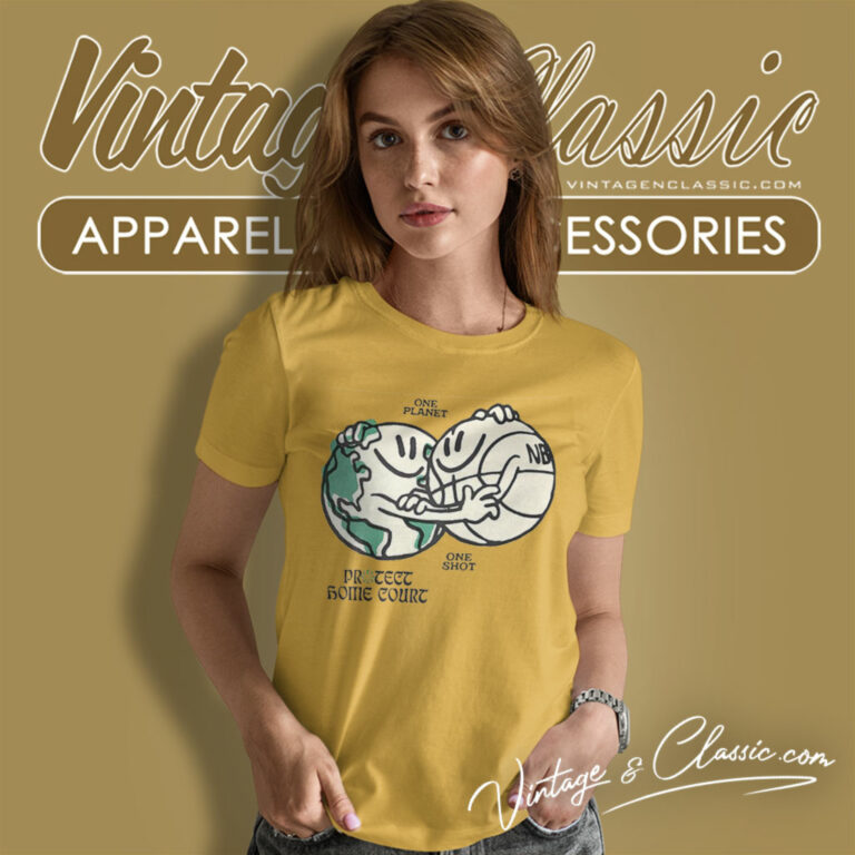 One Planet One Shot Protect Home Court Women T Shirt One Planet One Shot Protect Home Court Women T Shirt