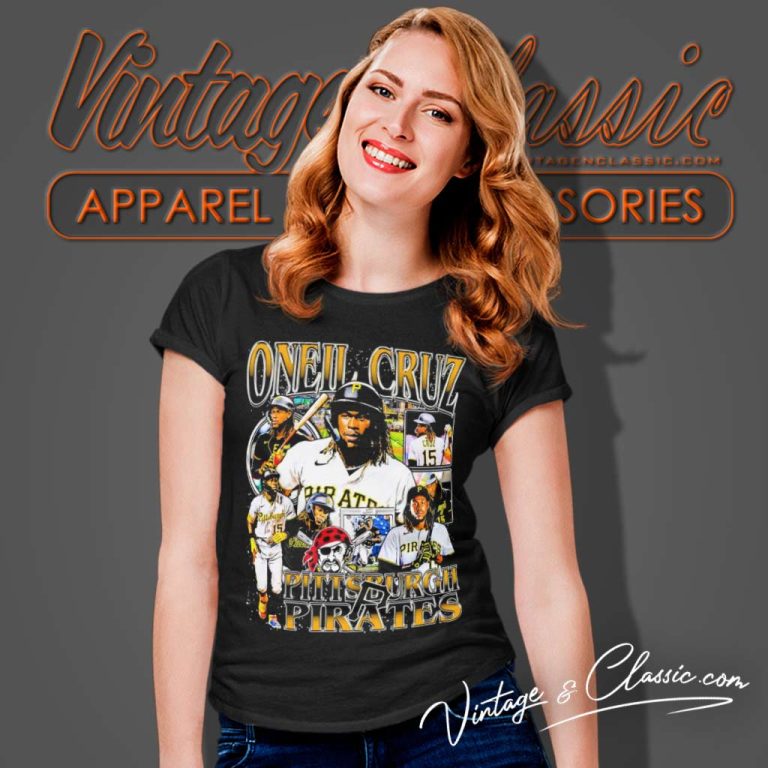 Oneil Cruz Pittsburgh Pirates Women TShirt 1 Oneil Cruz Pittsburgh Pirates Women TShirt 1