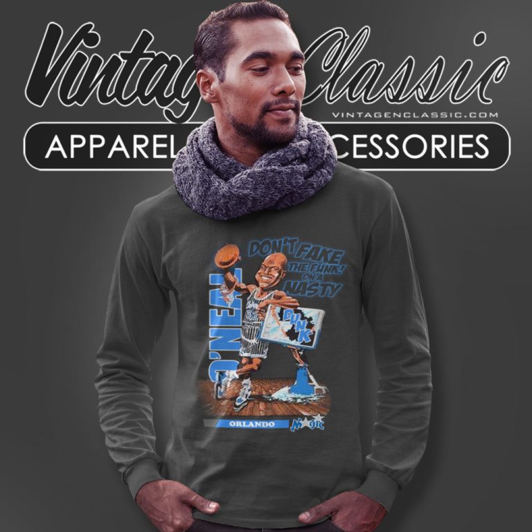 Onell Dont Fake The Funk On A Nasty Dunk Long Sleeve Tee Onell Dont Fake The Funk On A Nasty Dunk Long Sleeve Tee