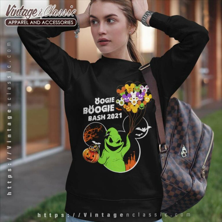 Oogie Boogie Mickey Halloween Party Sweatshirt Oogie Boogie Mickey Halloween Party Sweatshirt