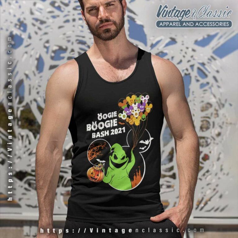Oogie Boogie Mickey Halloween Party Tank Top Racerback Oogie Boogie Mickey Halloween Party Tank Top Racerback