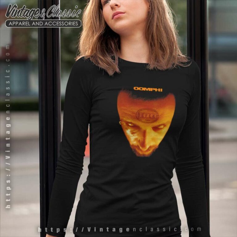 Oomph Shirt Defekt Album Cover Long Sleeve Tee Oomph Shirt Defekt Album Cover Long Sleeve Tee