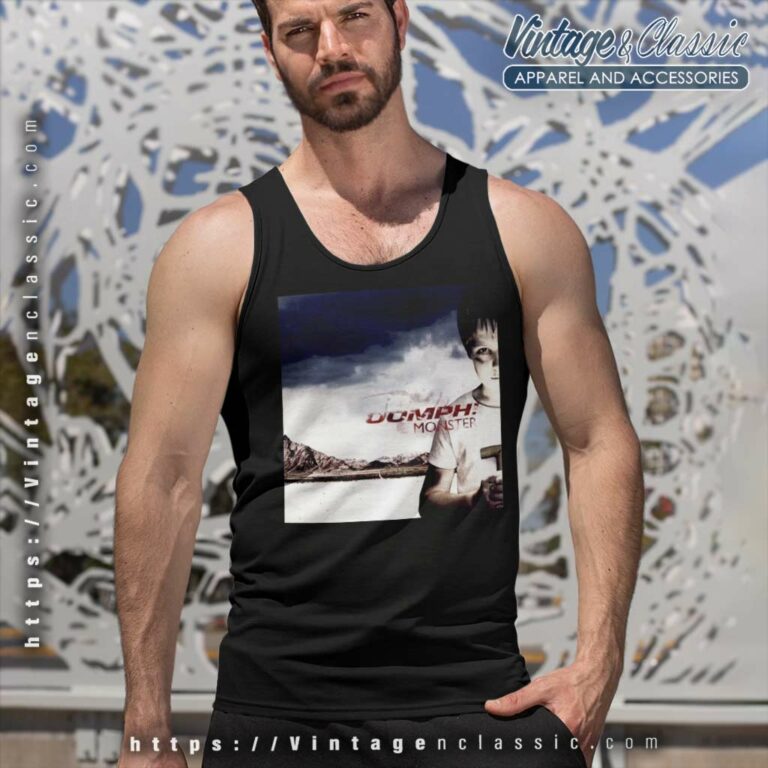 Oomph Shirt Monster Album Cover Tank Top Racerback Oomph Shirt Monster Album Cover Tank Top Racerback