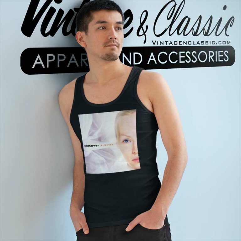 Oomph Shirt Plastik Album Cover Tank Top Racerback Oomph Shirt Plastik Album Cover Tank Top Racerback