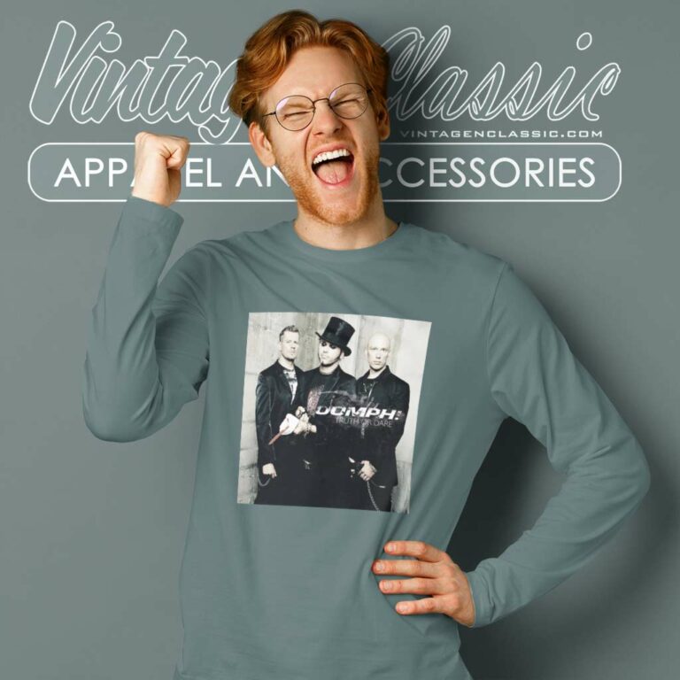 Oomph Shirt Truth Or Dare Long Sleeve Tee Oomph Shirt Truth Or Dare Long Sleeve Tee