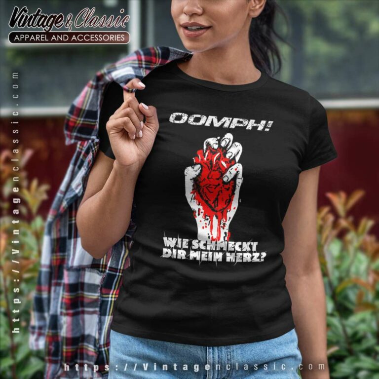 Oomph Shirt Wie Schmeckt Dir Mein Herz Women TShirt Oomph Shirt Wie Schmeckt Dir Mein Herz Women TShirt
