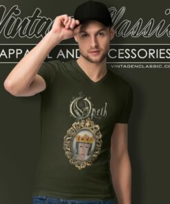 Opeth Crown V Neck TShirt