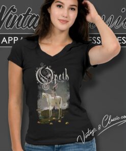 Opeth Horse V Neck TShirt