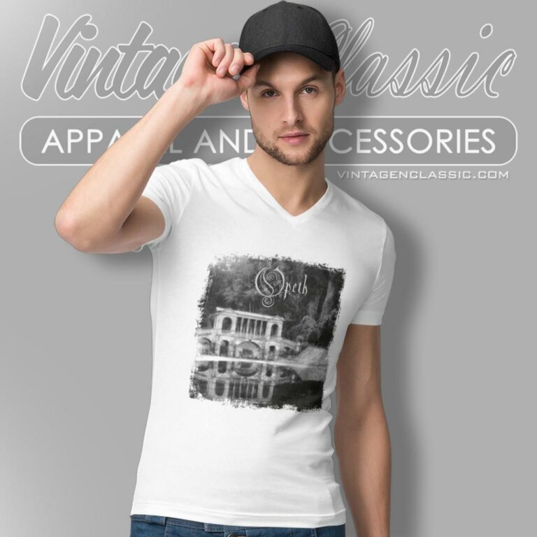 Opeth Morningrise V Neck TShirt Opeth Morningrise V Neck TShirt