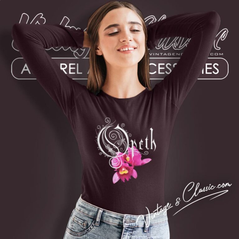 Opeth Orchid Long Sleeve Tee Opeth Orchid Long Sleeve Tee