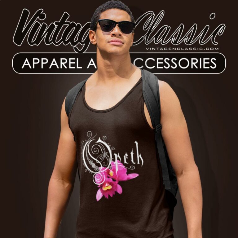 Opeth Orchid Tank Top Racerback Opeth Orchid Tank Top Racerback