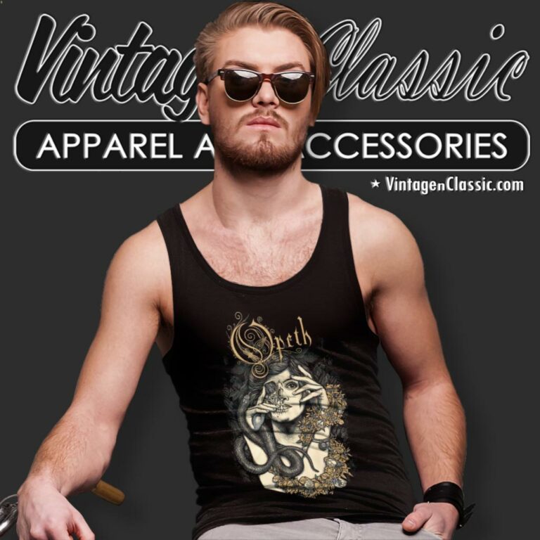 Opeth Snake Tank Top Racerback Opeth Snake Tank Top Racerback