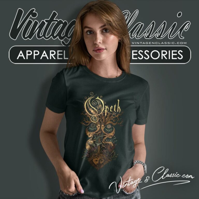 Opeth Tree Women T Shirt Opeth Tree Women T Shirt