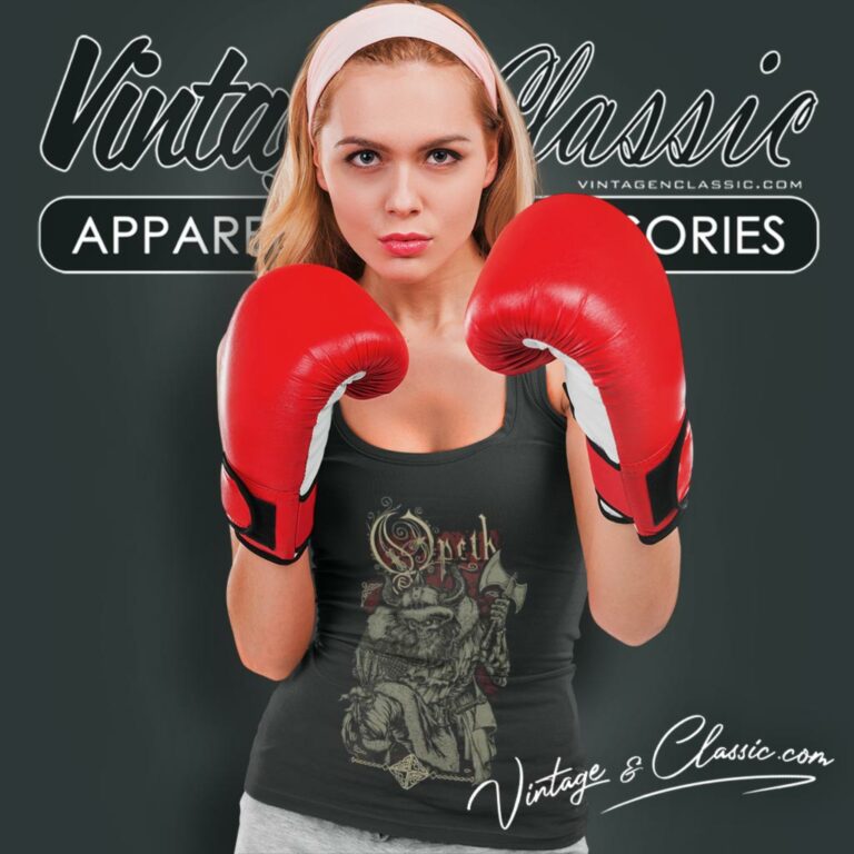 Opeth Viking Tank Top Racerback Opeth Viking Tank Top Racerback